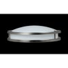 Energetic Lighting LED 16-inch Round Flushmount, Brushed Nickle, 3 CCT 3 Wattages Selectable Ceiling Lamp E3FMB1824T-93050